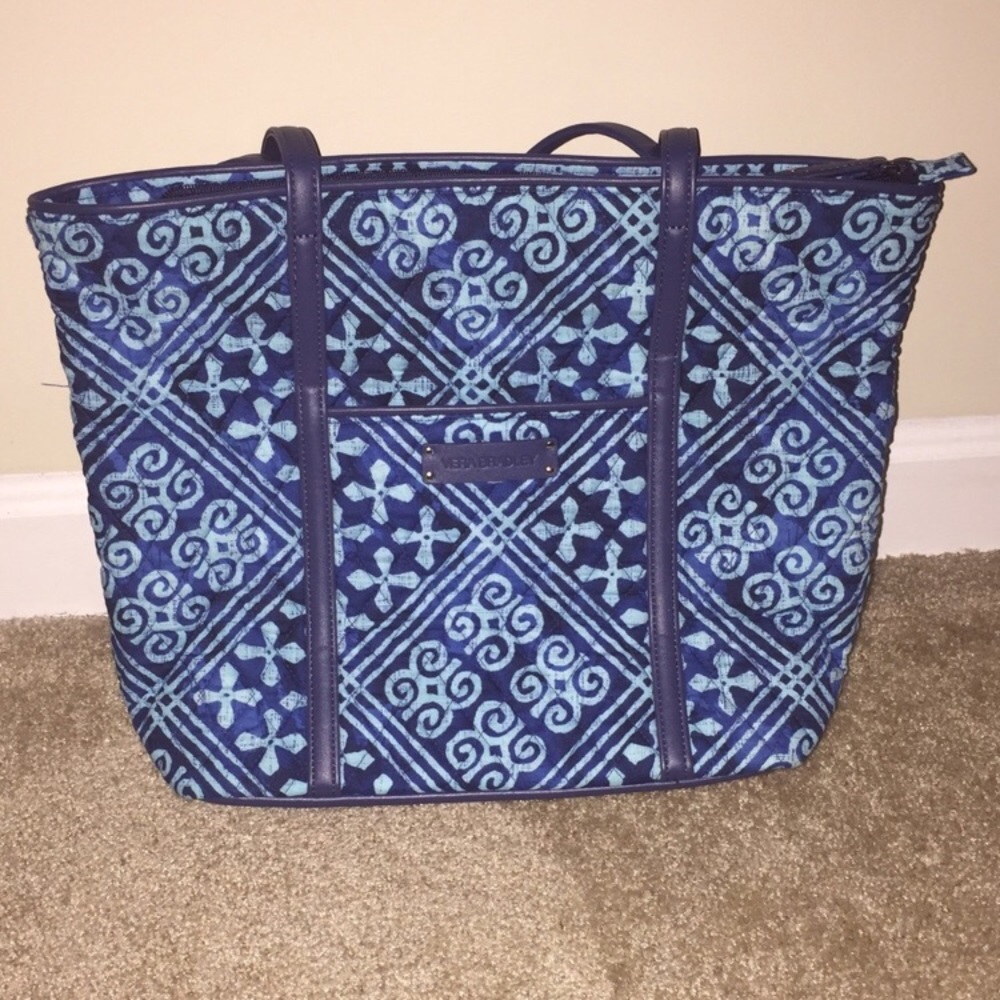 NWT Vera Bradley Small Trimmed Tote